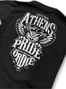 PRiDEorDiE athens fight Club T-Shirt - black